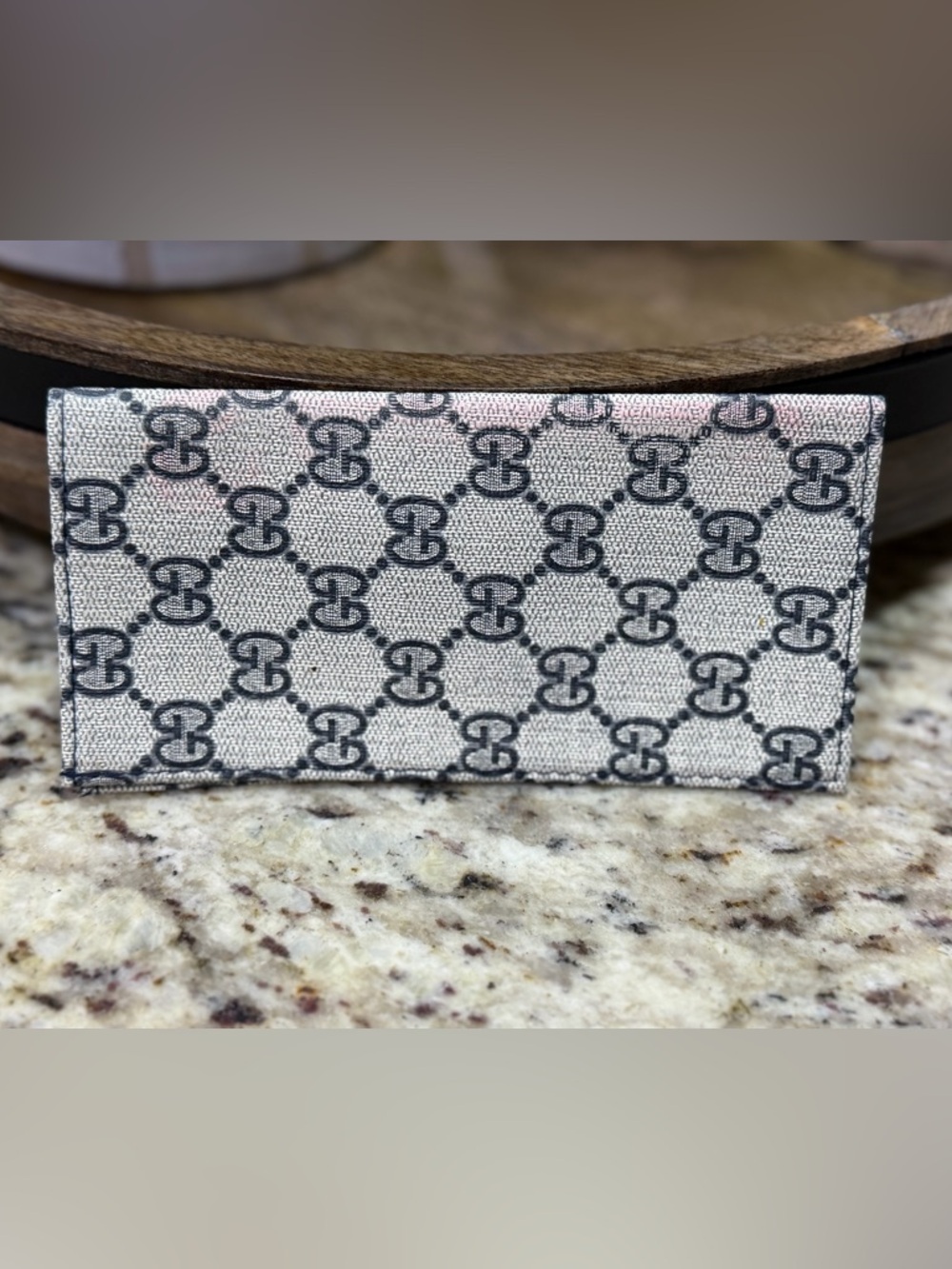 Vintage Gucci Canvas Monogram Wallet, makeup bag & Pouches - Picture 15 of 16